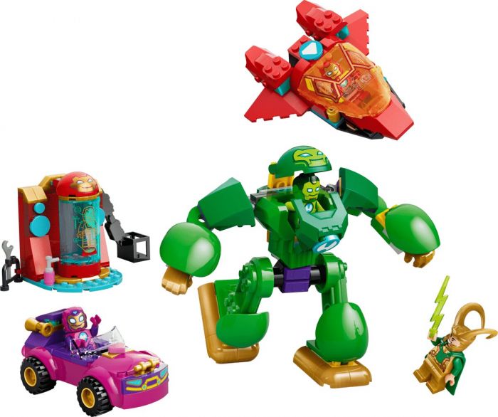 Конструктор LEGO Disney Junior Marvel Локі проти команди Залізної Людини