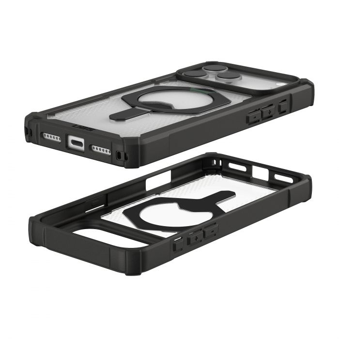 Чохол UAG для iPhone 17 Pro Max, Plasma XTE MagSafe, Black/Clear