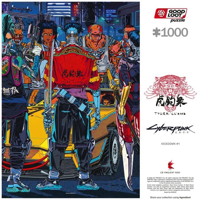 Пазл GoodLoot Cyberpunk 2077 Kickdown 1000 од.