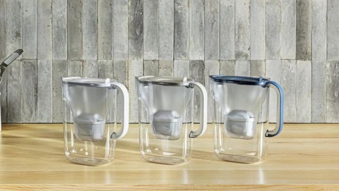 Фільтр-глечик Brita Style Essential MXPro 2.4л (1.4л очищеної води) з картриджем сіро-блакитний