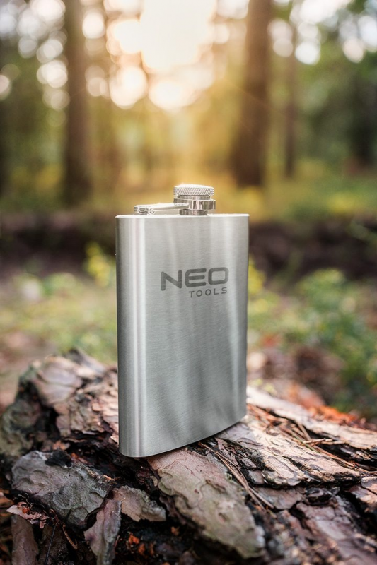 Пляшка Neo Tools, сталева, 220 мл