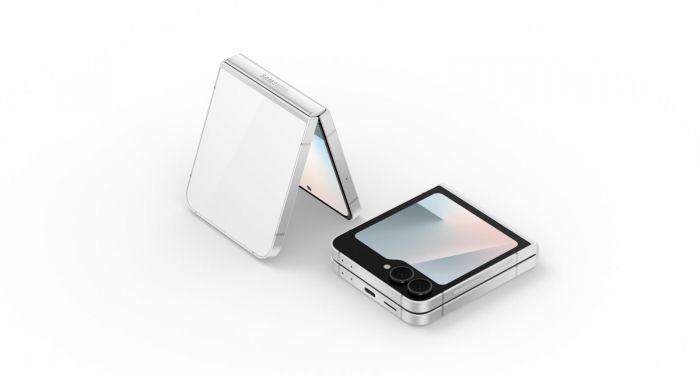 Смартфон Samsung Galaxy Flip 7 FE 5G (F761) 6.7"/3.4" 8/256ГБ, 1SIM, 4000мА•год, білий