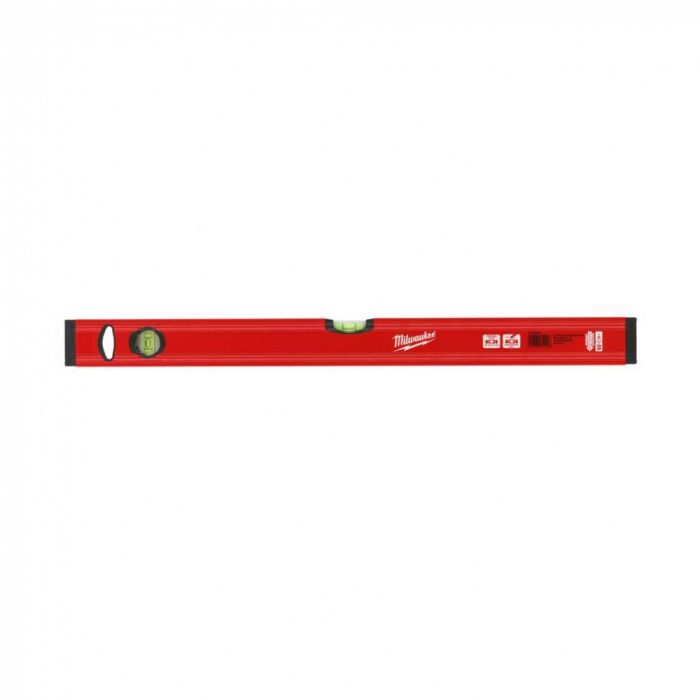 Рівень Milwaukee Slim Box, 60см, 2 капсули, магнітний, алюмінієвий корпус