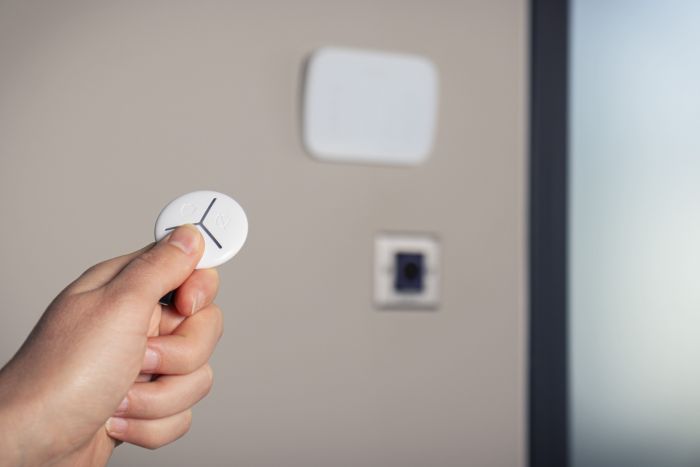 Брелок U-Prox Keyfob White, 3 кнопки, бездротовий, білий
