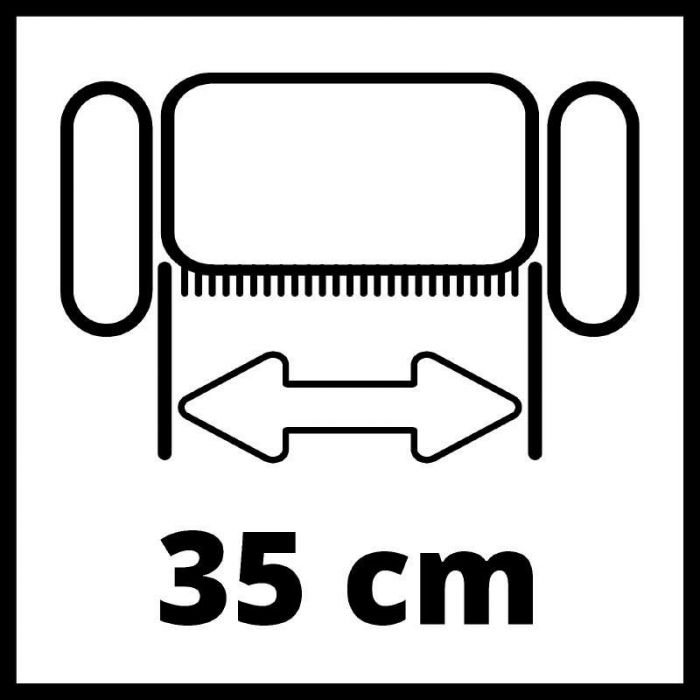 Вал аерації для скарифікатора Einhell GE-SC 36/35 Li, 35 см