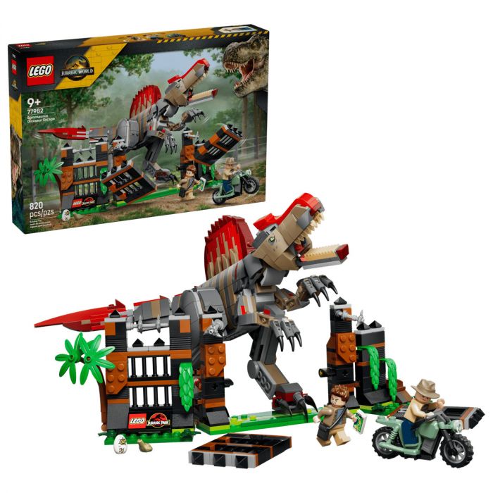 Конструктор LEGO Jurassic World  Втеча спинозавра