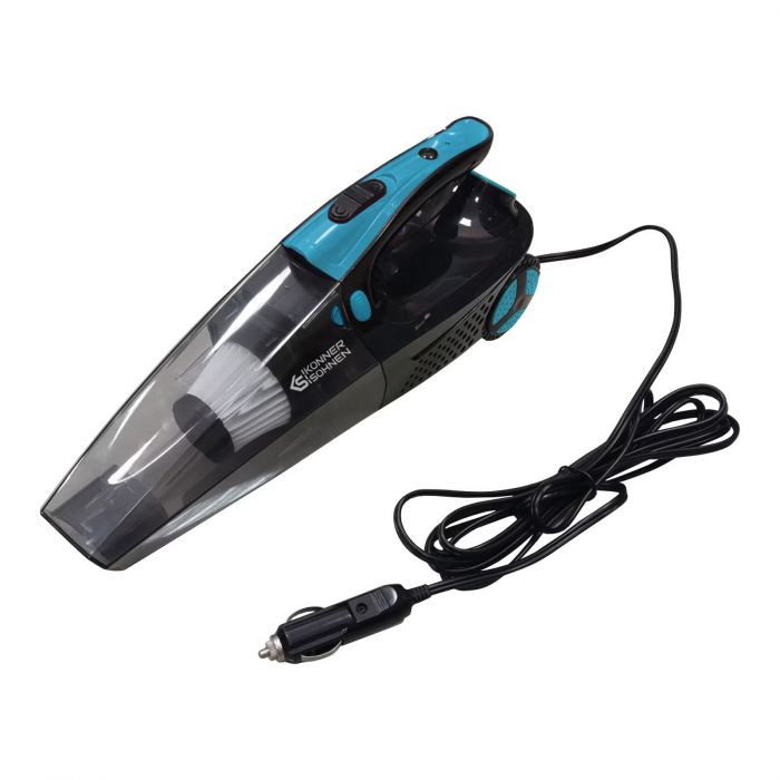 Пилосос Konner&Sohnen автомобільний з компресором KS VCP30 4в1, 12В, 80Вт, 6.7А, 150PSI, 3000Па, 1.2кг