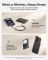 Акумулятор портативний літій-іонний Power Bank Belkin 5000мА·год, 15Вт/Qi2 7.5Вт, Slim Magnetic Ring, чорний