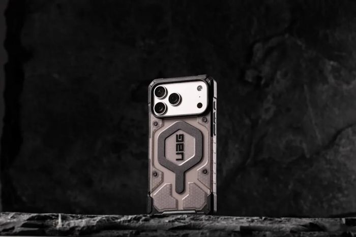 Чохол UAG для iPhone 17 Pro Max, Pathfinder Clear MagSafe, Ice/Silver