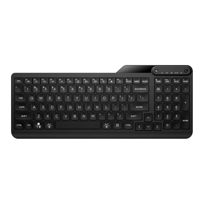 Клавіатура мембранна HP 460 Multi-Device key, BT, EN/UK, чорний