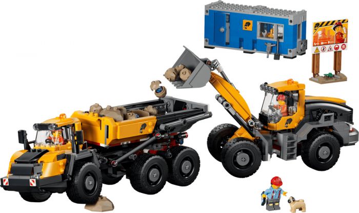 Конструктор LEGO City Самоскид і фронтальний ковшовий навантажувач