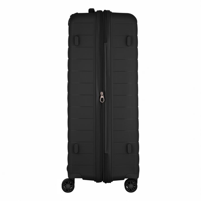 Валіза 2E, Aero, поліпропілен, велика, 99/119 л, TSA, 4 колеса, EXP, чорний