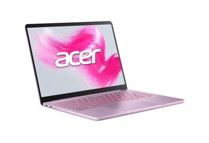 Ноутбук Acer Swift Air 14 SFA14-I31 14" WUXGA IPS, Intel 5-320, 12GB, F512GB, UMA, Win11, рожевий