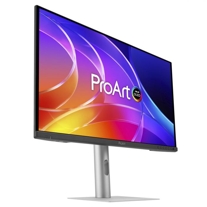Монітор Asus 26.5" ProArt PA279CDV HDMI, DP, UCB-C, 3xUSB, MM, QD-OLED, 3840x2160, 120Hz, 0.1ms, DCI-P3 99%, AdaptiveSync, Pivot, HDR400