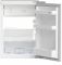 Холодильник Beko вбудований 86x55x55, xолод.відд.-97л, мороз.відд.-13л, 2дв., A+, E, білий