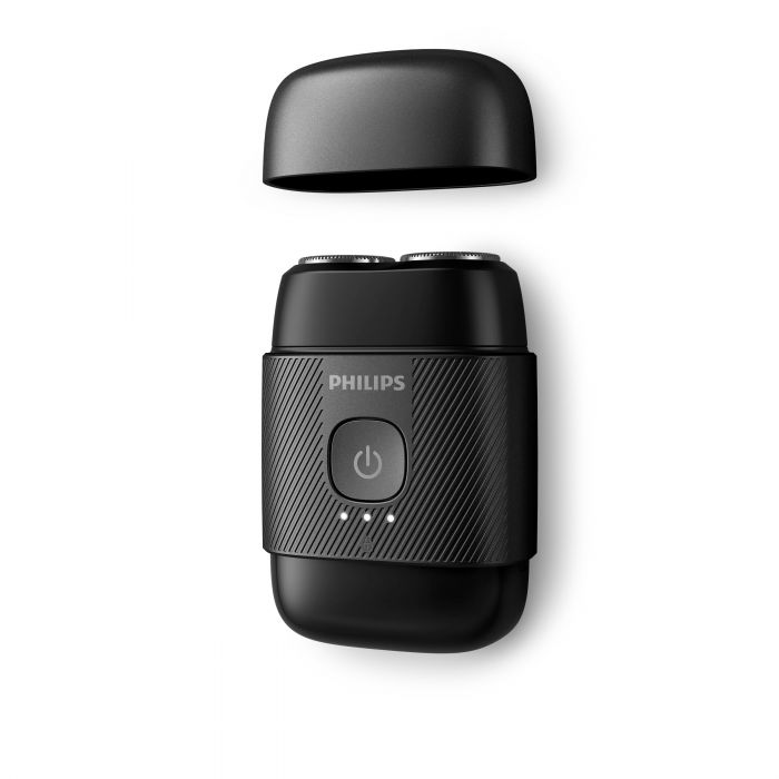 Бритва електр. Philips роторна Shaver 500 Series,  бритв.головок-2, Li-Ion, сух.+волог., дорожн.футляр, чорний