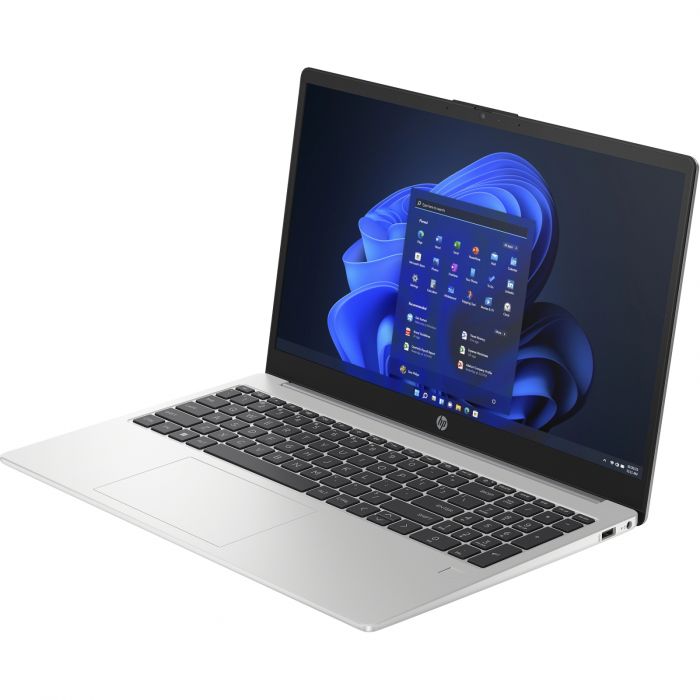 Ноутбук HP 250-G10 15.6" FHD IPS AG, Intel i5-1334U, 16GB, F1512GB, UMA, Win11, сріблястий