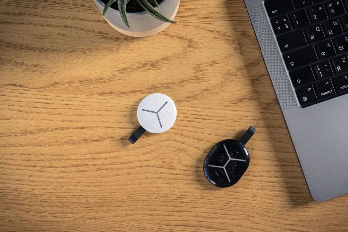 Брелок U-Prox Keyfob White, 3 кнопки, бездротовий, білий