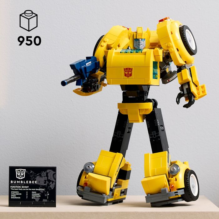 Конструктор LEGO Icons Трансформери. Бамблбі