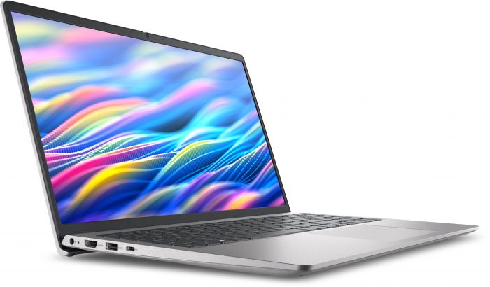 Ноутбук Dell 15 DC15250 15.6" FHD AG, Intel i5-1334U, 16GB, F512GB, UMA, Lin, сріблястий