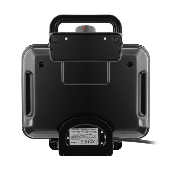 Вафельниця ARDESTO  1200Вт, прямокутні вафлі, глибокі пластини, корпус-пластик, чорний