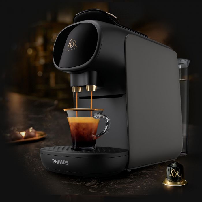 Кавомашина Philips капсульна L'OR Barista Sublime, 0.8л, капсули, чорний