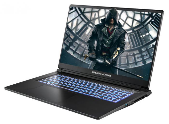 Ноутбук Dream Machines RT5050-17 17.3FHD IPS, AMD R7-260, 32GB, F1TB, NVD5050-8, DOS, чорний