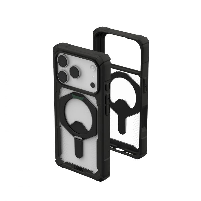 Чохол UAG для iPhone 17 Pro, Plasma XTE MagSafe, Black/Clear