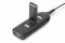 Концентратор DIGITUS USB 2.0, 4 порти, пасивний, чорний