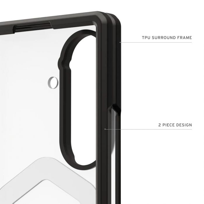 Чохол UAG для Samsung Galaxy Z Fold 7, Mouve with Magnet, Ice