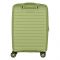 Валіза 2E, Aero, поліпропілен, мала, 35/44 л, TSA, 4 колеса, EXP, оливково-зелений