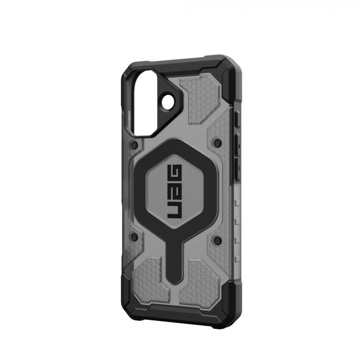 Чохол UAG для iPhone 17, Pathfinder Clear MagSafe, Ash/Black