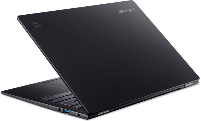 Ноутбук Acer TravelMate TMP614-54 14" 2.8K IPS, Intel U7-256V, 16GB, F1TB, UMA, Win11P, чорний