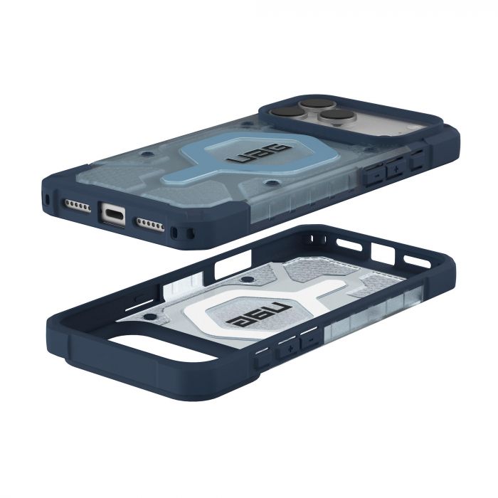 Чохол+ремінець UAG для iPhone 17 Pro Max, Pathfinder Clear MagSafe Bundle, Blues Lanyard