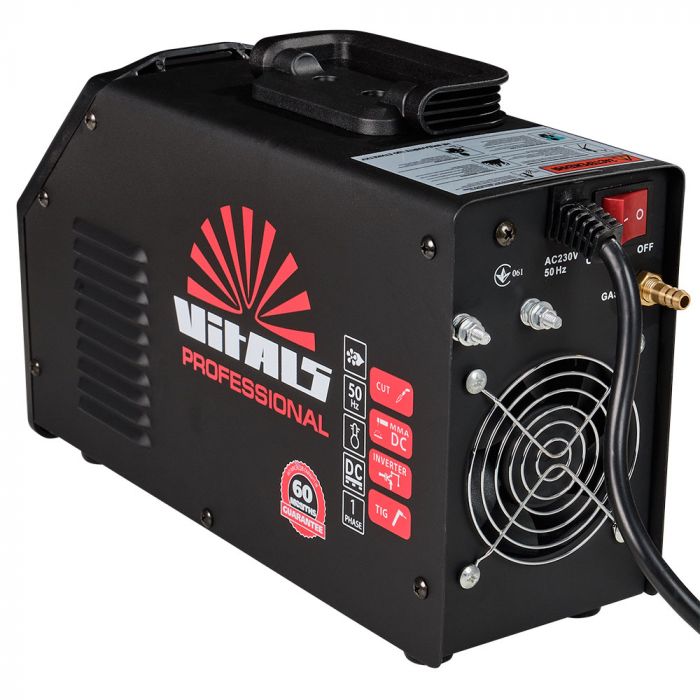 Зварювальний апарат інверторний Vitals Professional MTC 4000 Air 16-160А 7.2кВт 230В IP21 10.5кг
