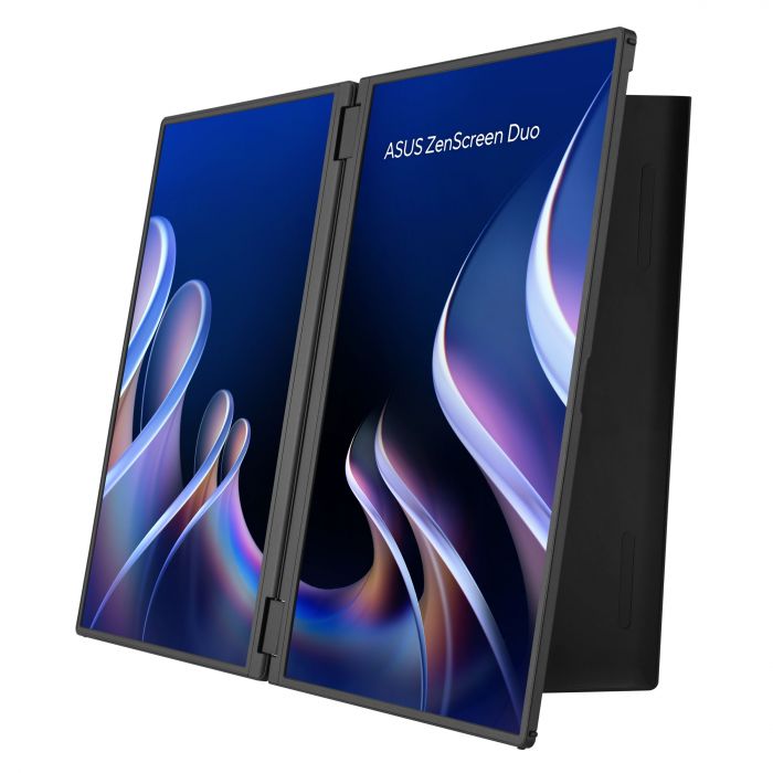 Монітор портативний Asus 2x14" ZenScreen DUO MB14FCD mHDMI, 2xUSB-C, IPS, 1920x1200, 16:10, sRGB 100%, HDR10, Sleeve