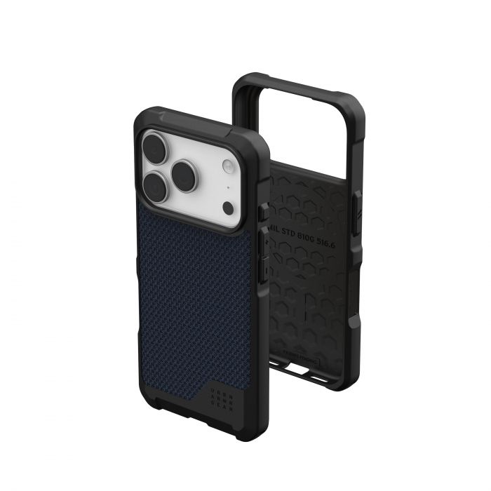Чохол UAG для iPhone 17 Pro, Metropolis LT MagSafe, Kevlar Mallard