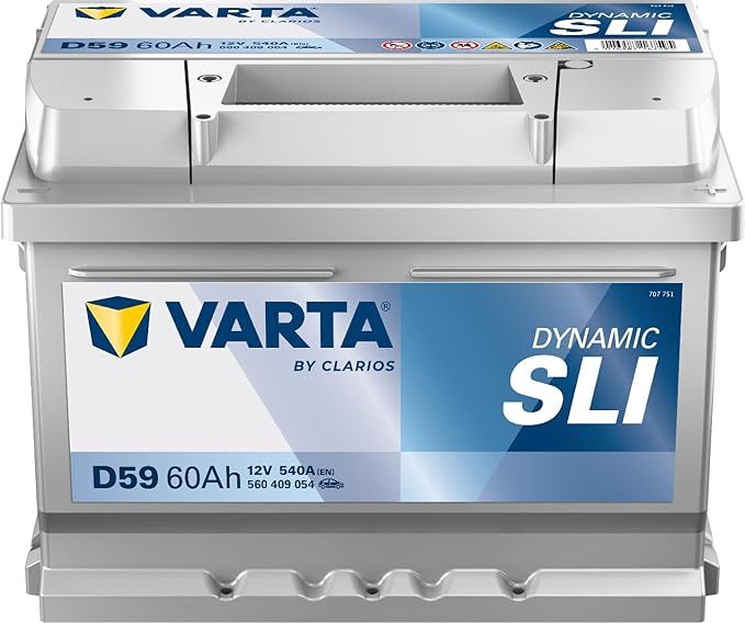 Акумулятор Varta Dynamic SLI 12В 60Аг 540А R+ (560409054)