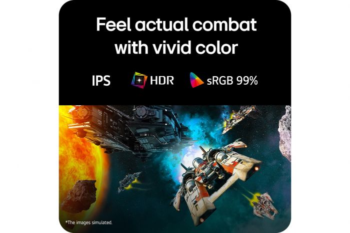 Монітор LG 27" 27G550B-B 2xHDMI, DP, Audio, IPS, 300Hz, 1ms, sRGB 99%, G-SYNC, FreeSync, Pivot, HDR10