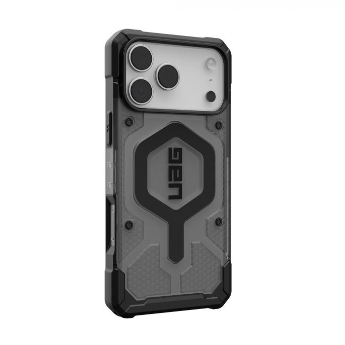 Чохол UAG для iPhone 17 Pro Max, Pathfinder Clear MagSafe, Ash/Black