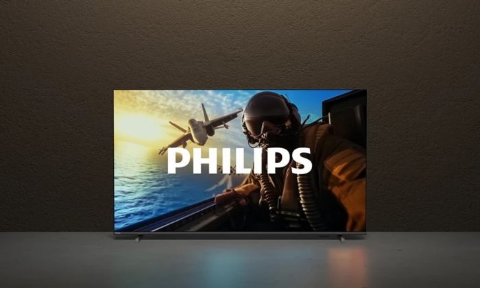 Телевізор 55" Philips LED 4K 60Hz Smart Titan OS Black