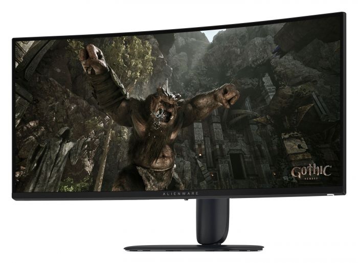 Монітор DELL 34" AW3426DWM 2xHDMI, DP, USB, VA, 3440x1440, 21:9, 240Hz, 1ms, DCI-P3 95%, CURVED, FreeSync, HDR 400