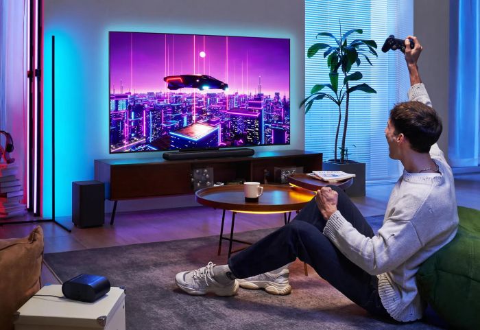 Телевізор 98" TCL MiniLED 4K 144Hz Smart Google TV Titan ONKYO sound