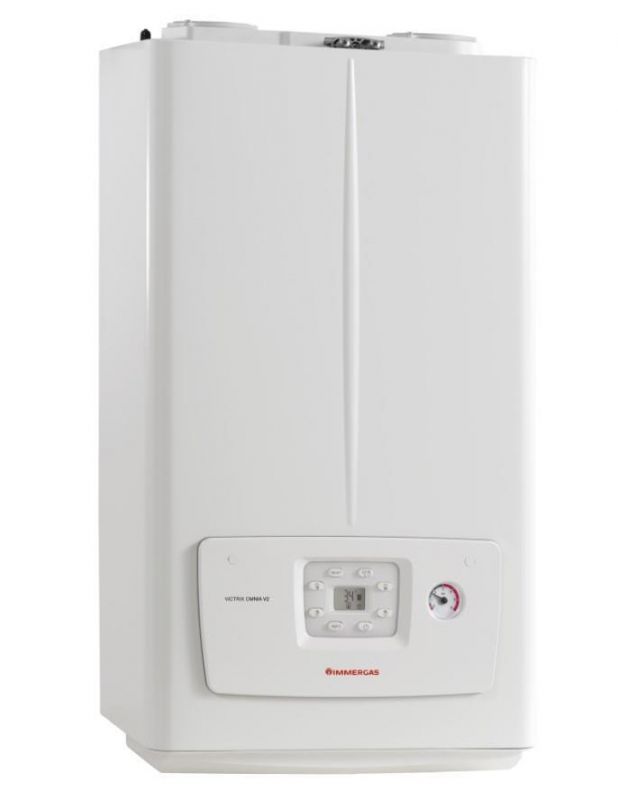 Котел газовий Immergas Victrix OMNIA 25 V2 R  конденсаційний двоконтурний 20/26 кВт