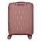 Набір валіз 2E, M7979, поліпропілен, (L+M+S), блискавка anti theft, 4 колеса, кодовий замок, рожево-золотий