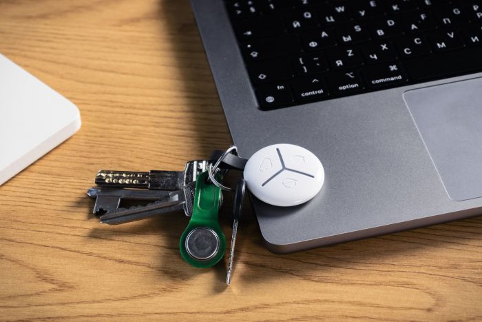 Брелок U-Prox Keyfob White, 3 кнопки, бездротовий, білий