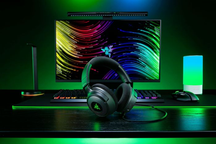 Гарнітура ігрова Razer Kraken V4 X, 7.1, USB-A, 1.8м, RGB, чорний