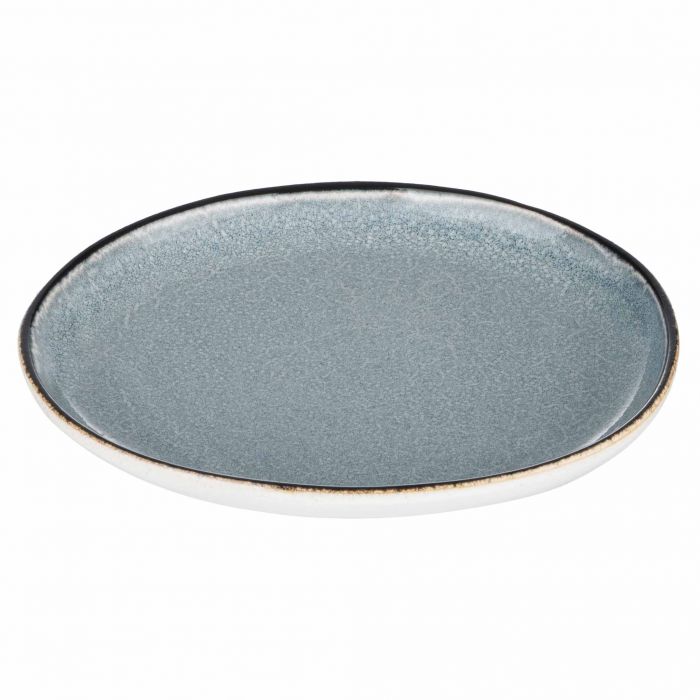 Тарілка Ardesto Daiano, 15см, порцеляна, сірий