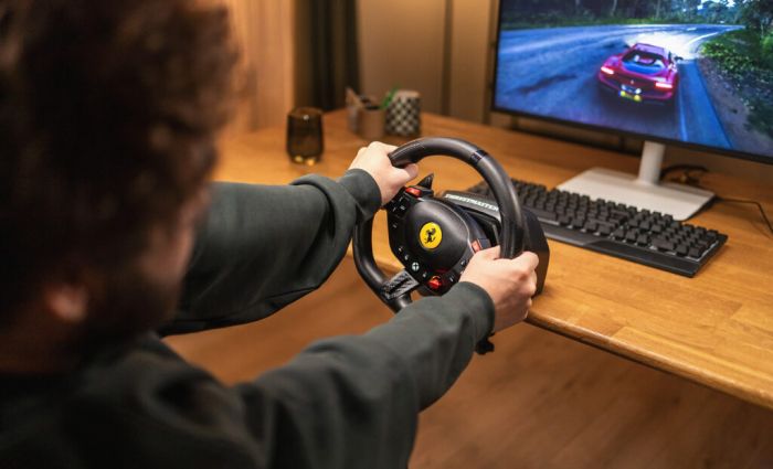 Кермо і педалі Thrustmaster T98-X FERRARI 296 GTS EU, PC/XBOX Кермо і педалі Thrustmaster T98-X FERRARI 296 GTS EU, PC/XBOX