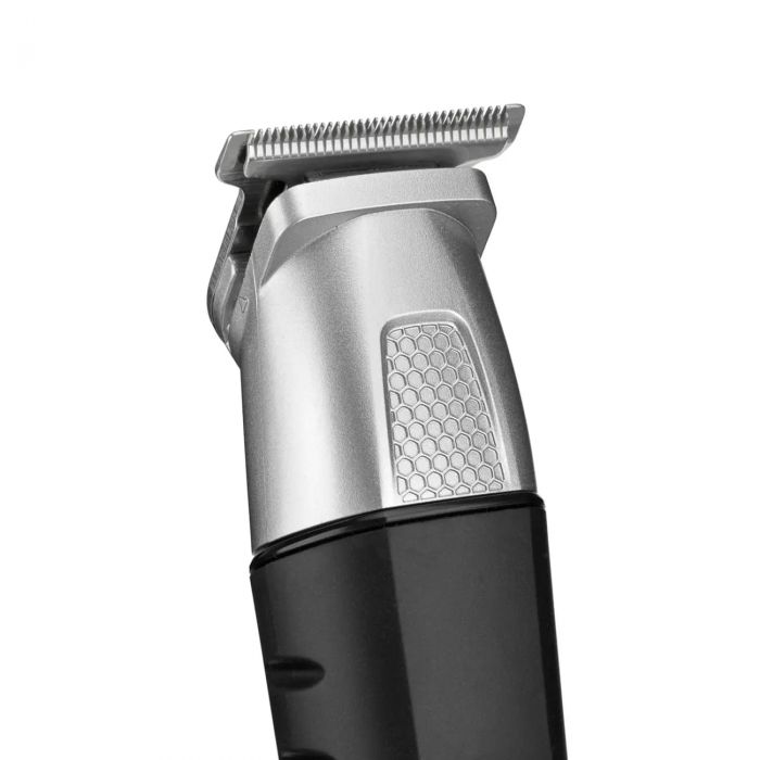 Набір для стрижки Babyliss Lithium Power, для бороди, вусів, голови, носа і тіла, акум., вібраційний мотор, насадок-10, сталь, чорний